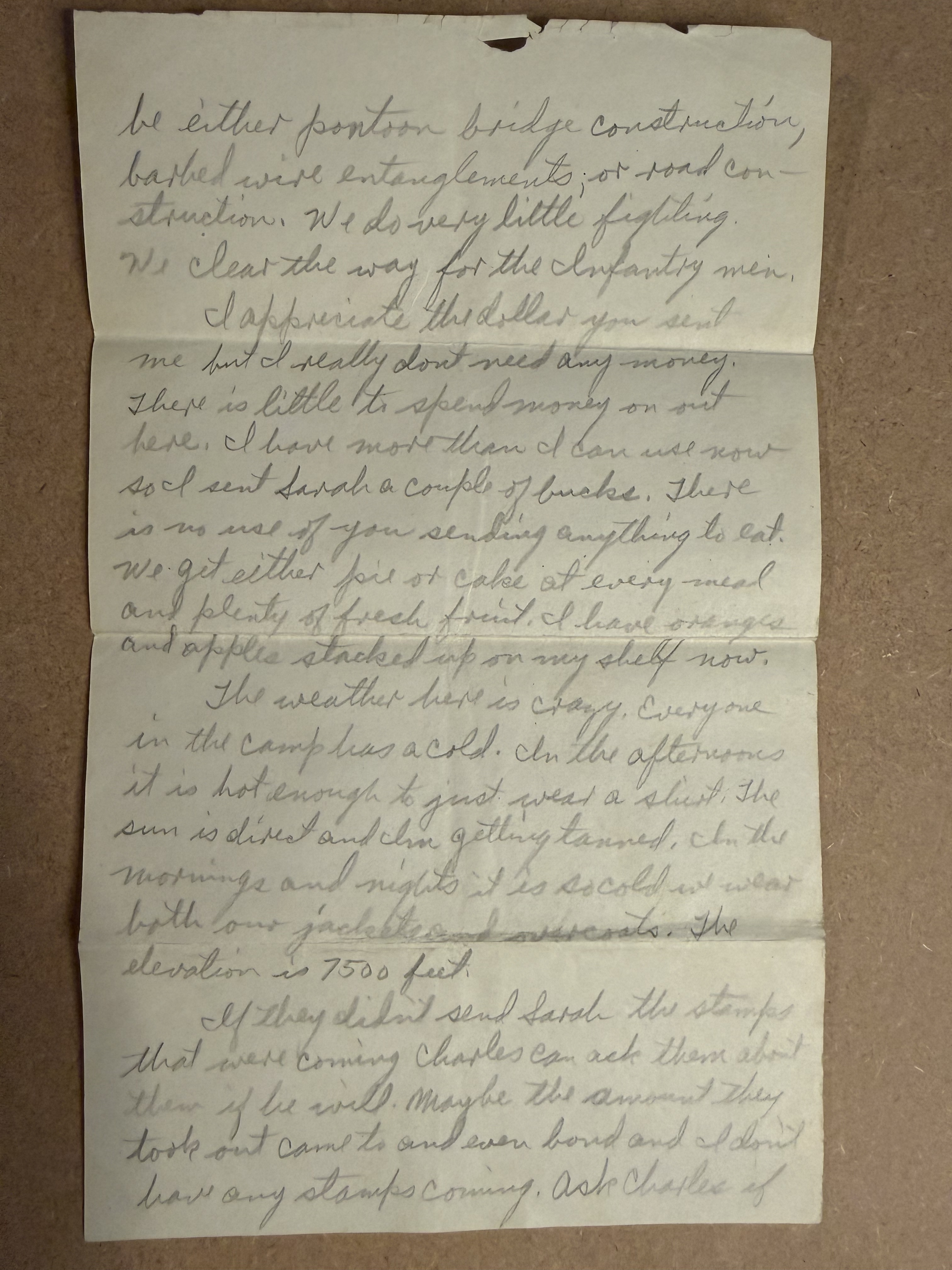 Letter scan