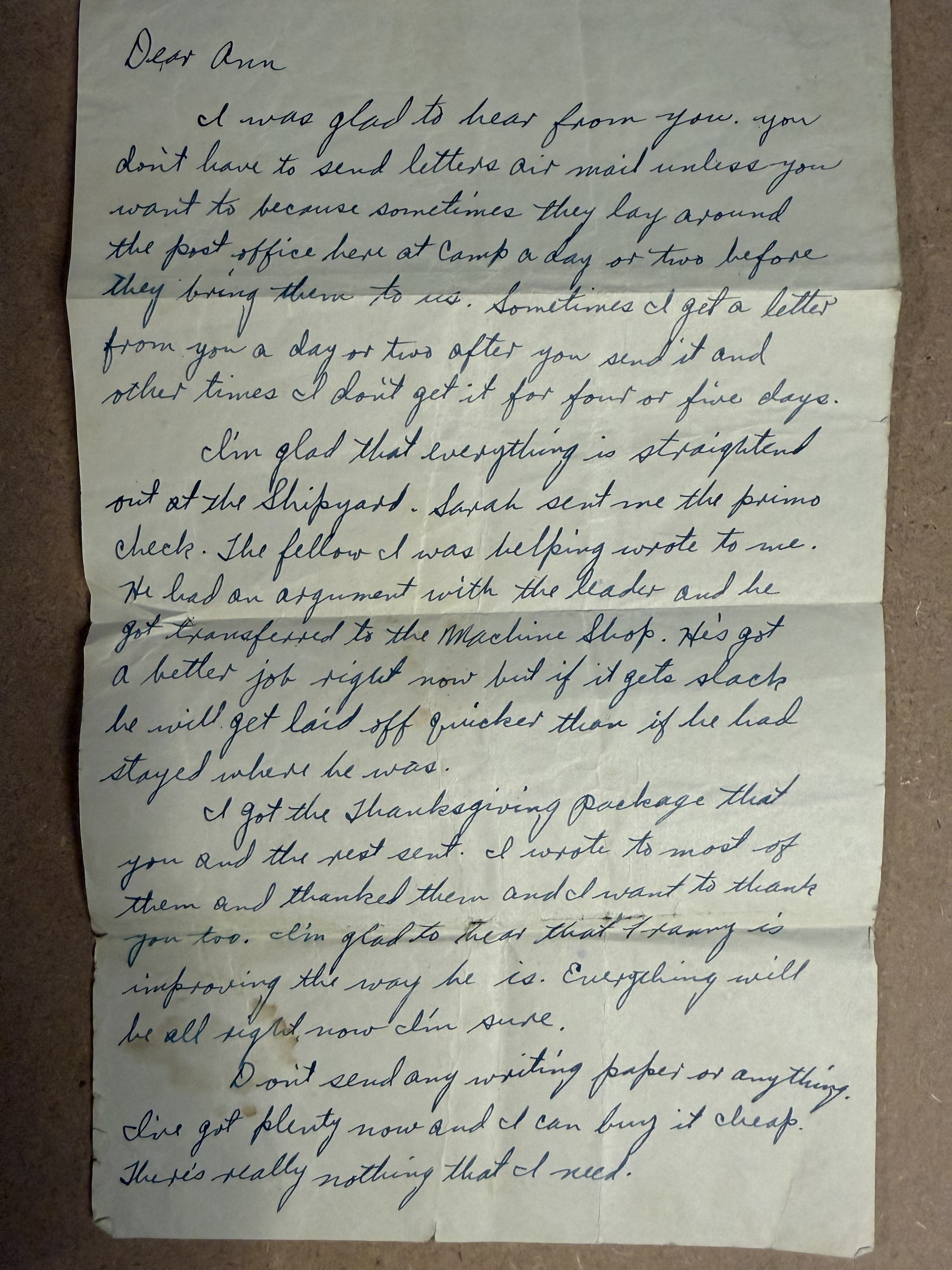 Letter scan