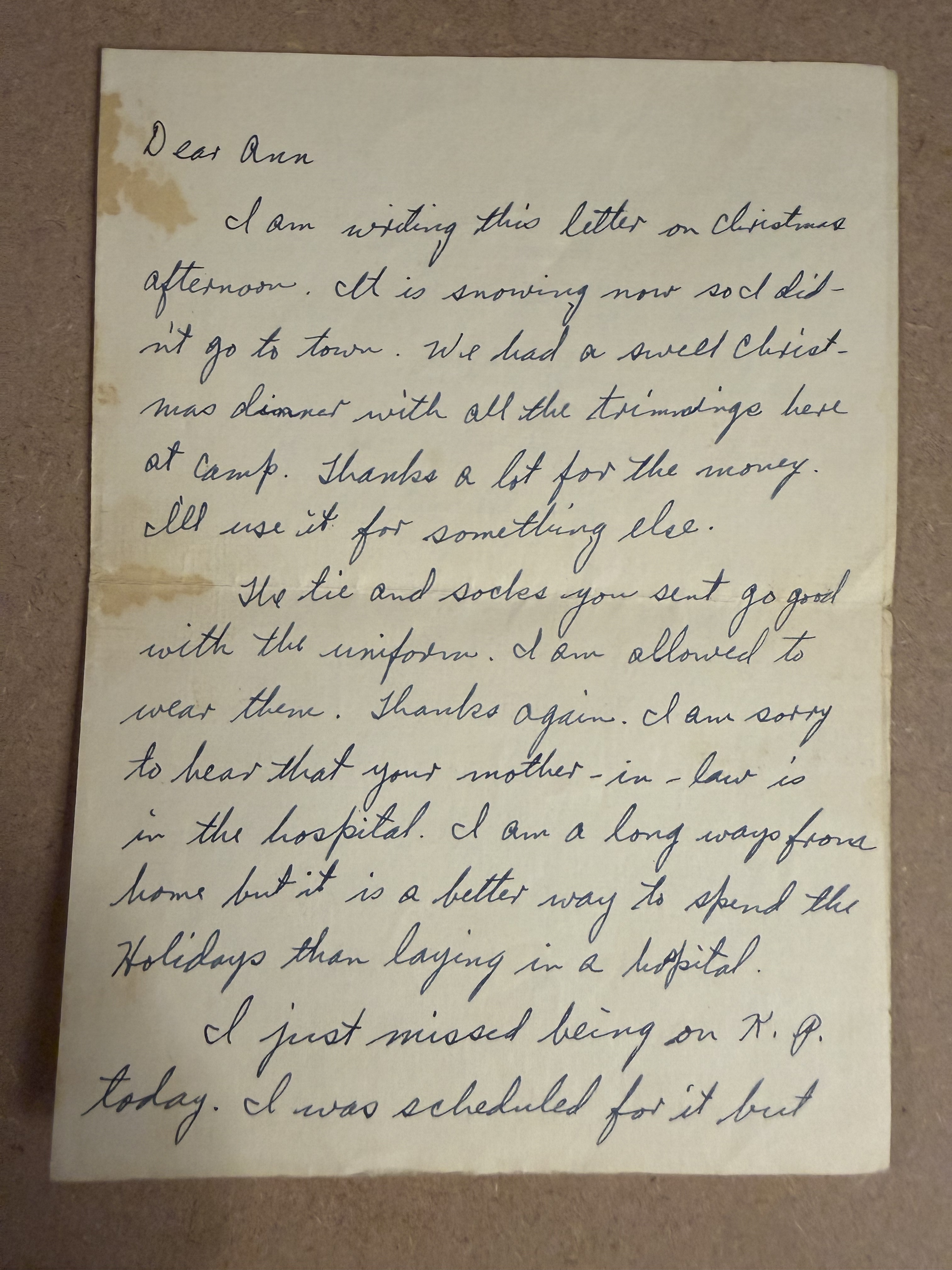 Letter scan