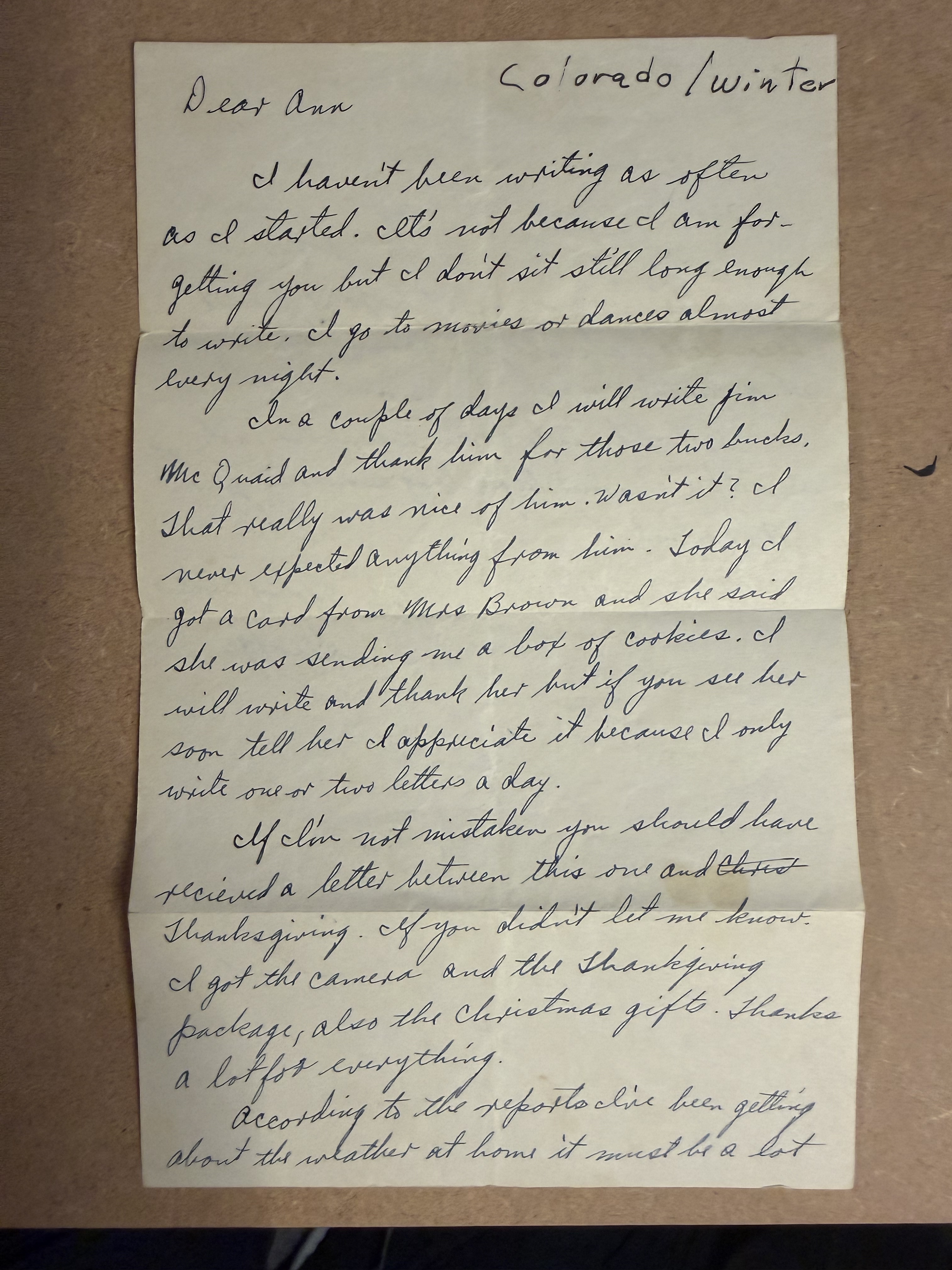 Letter scan