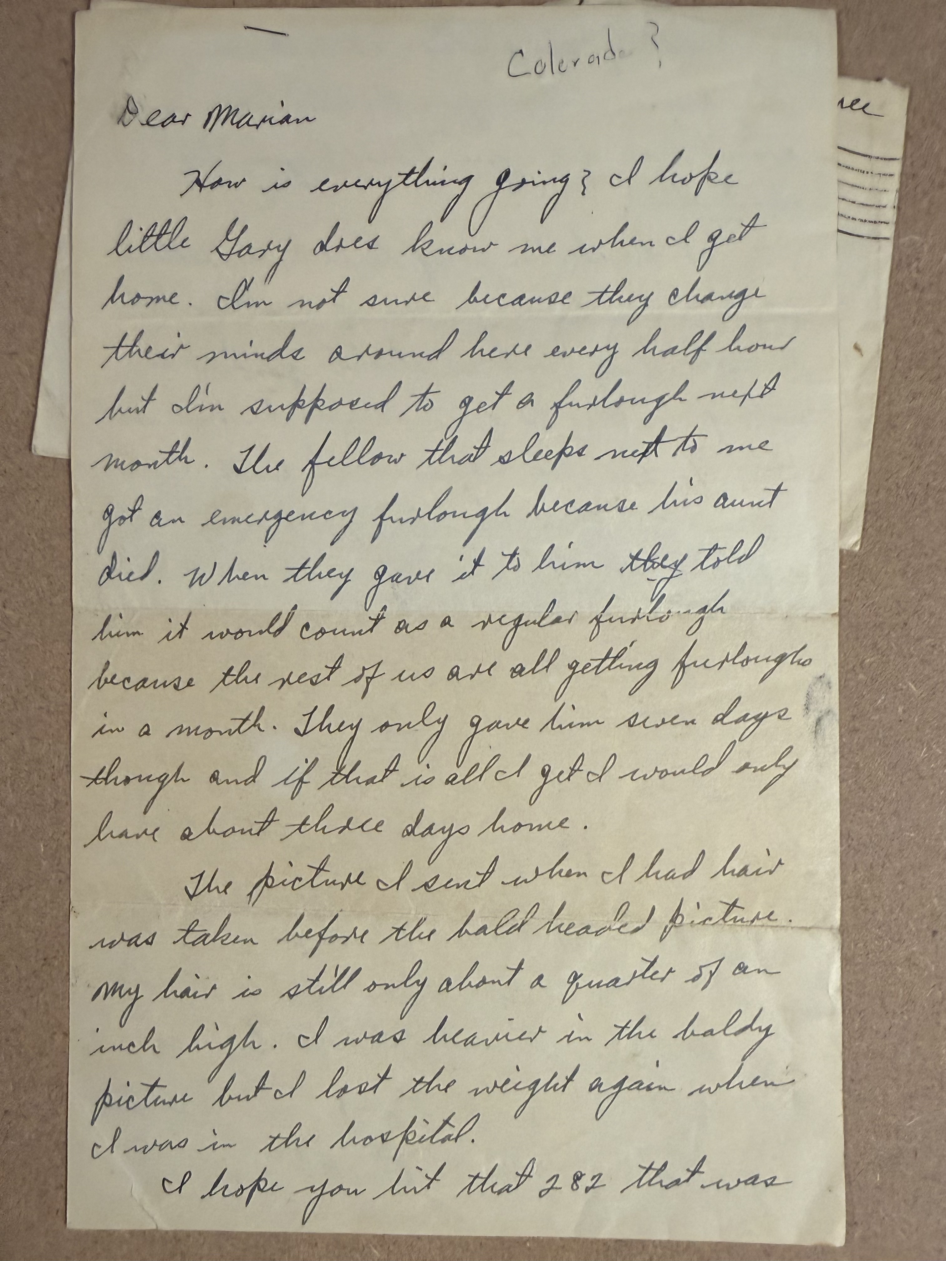 Letter scan