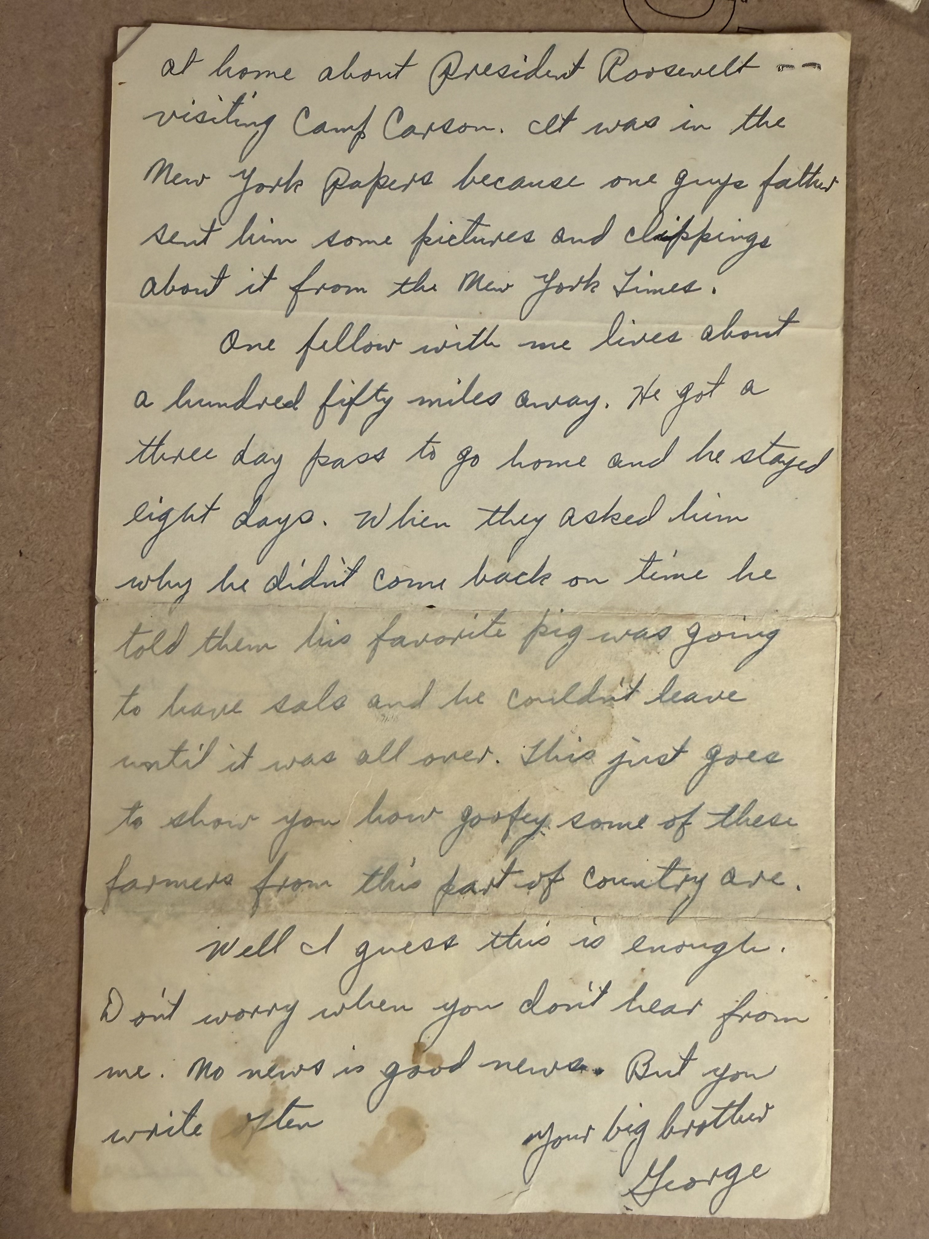 Letter scan