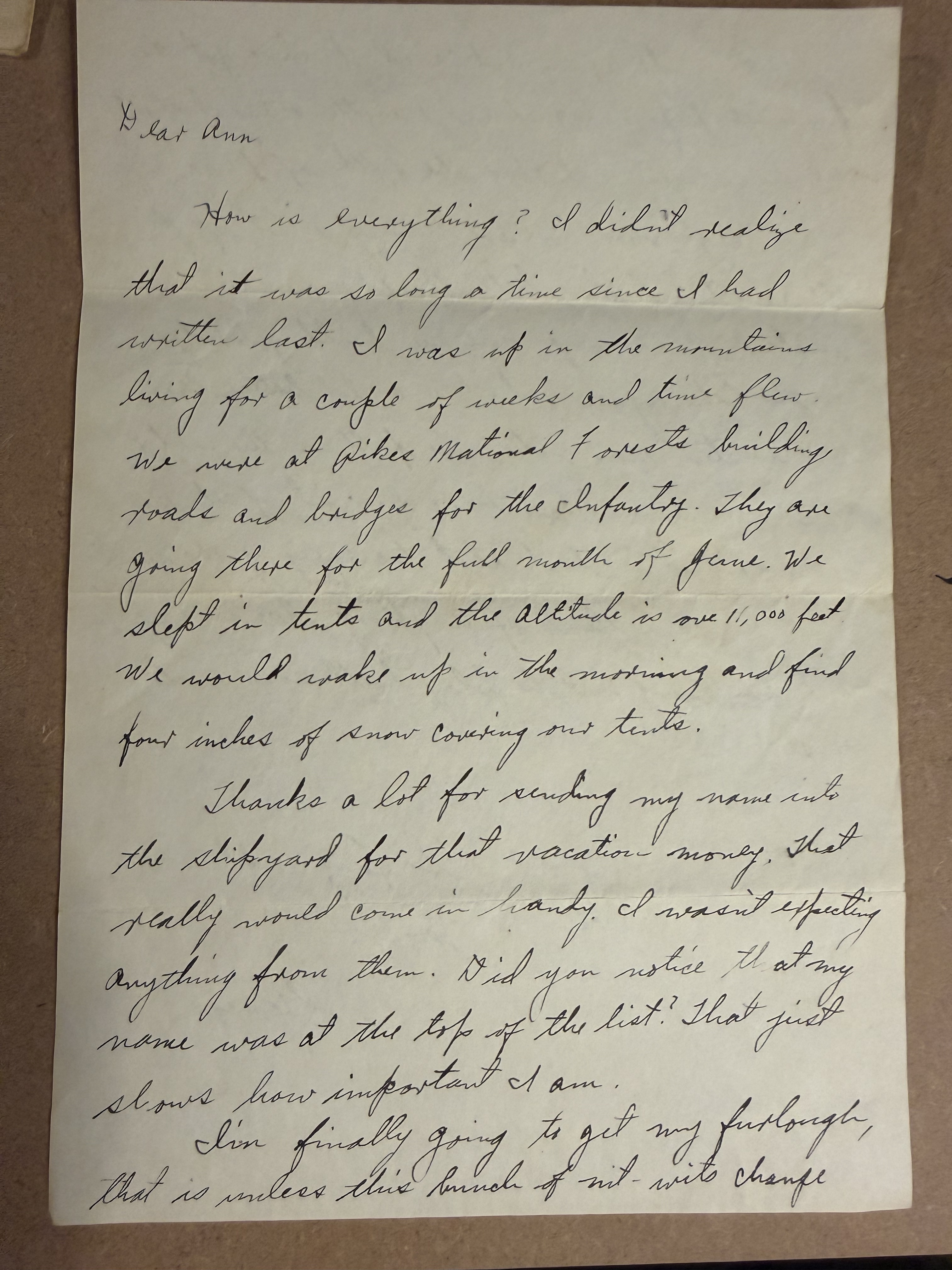 Letter scan