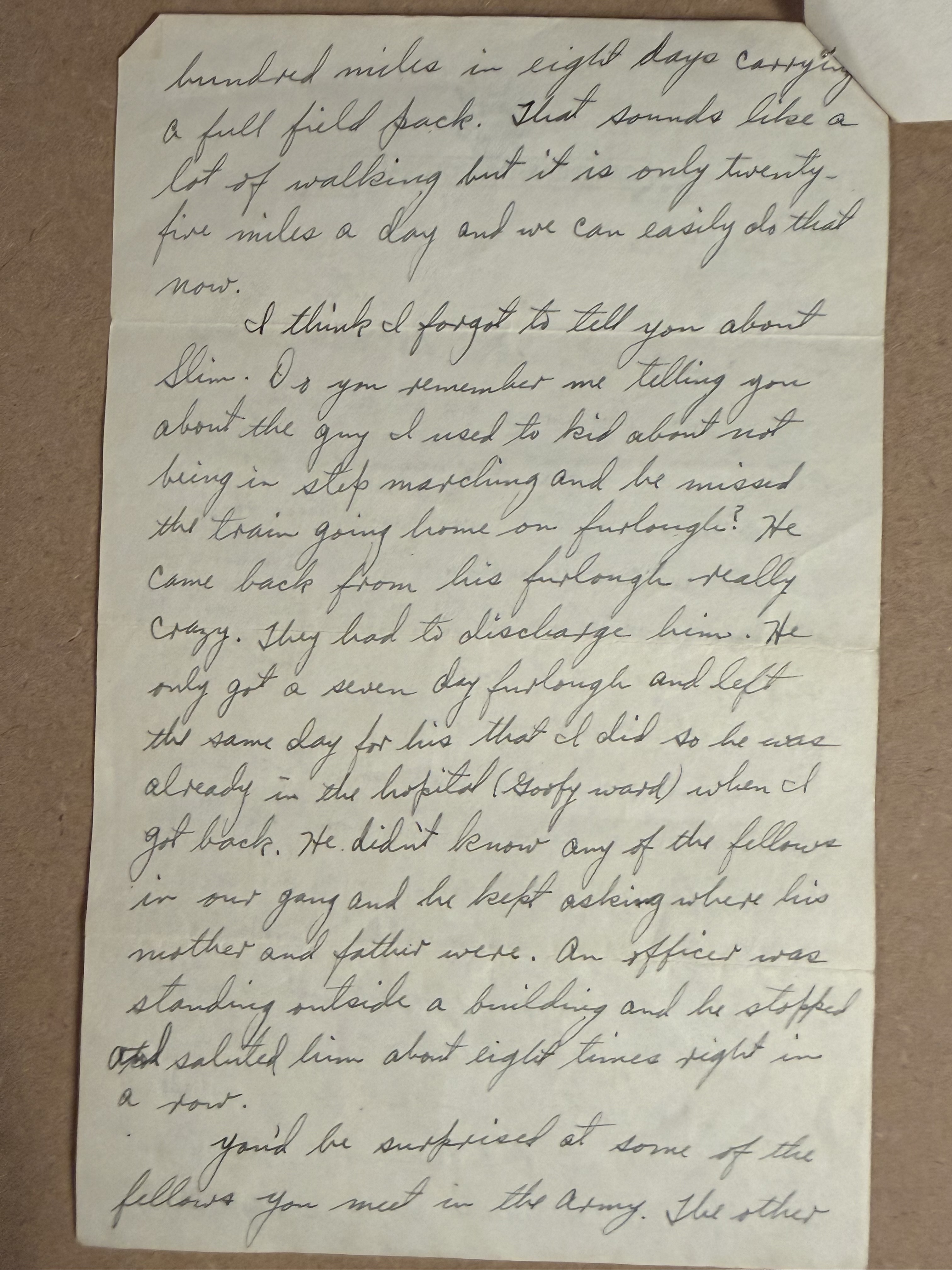 Letter scan
