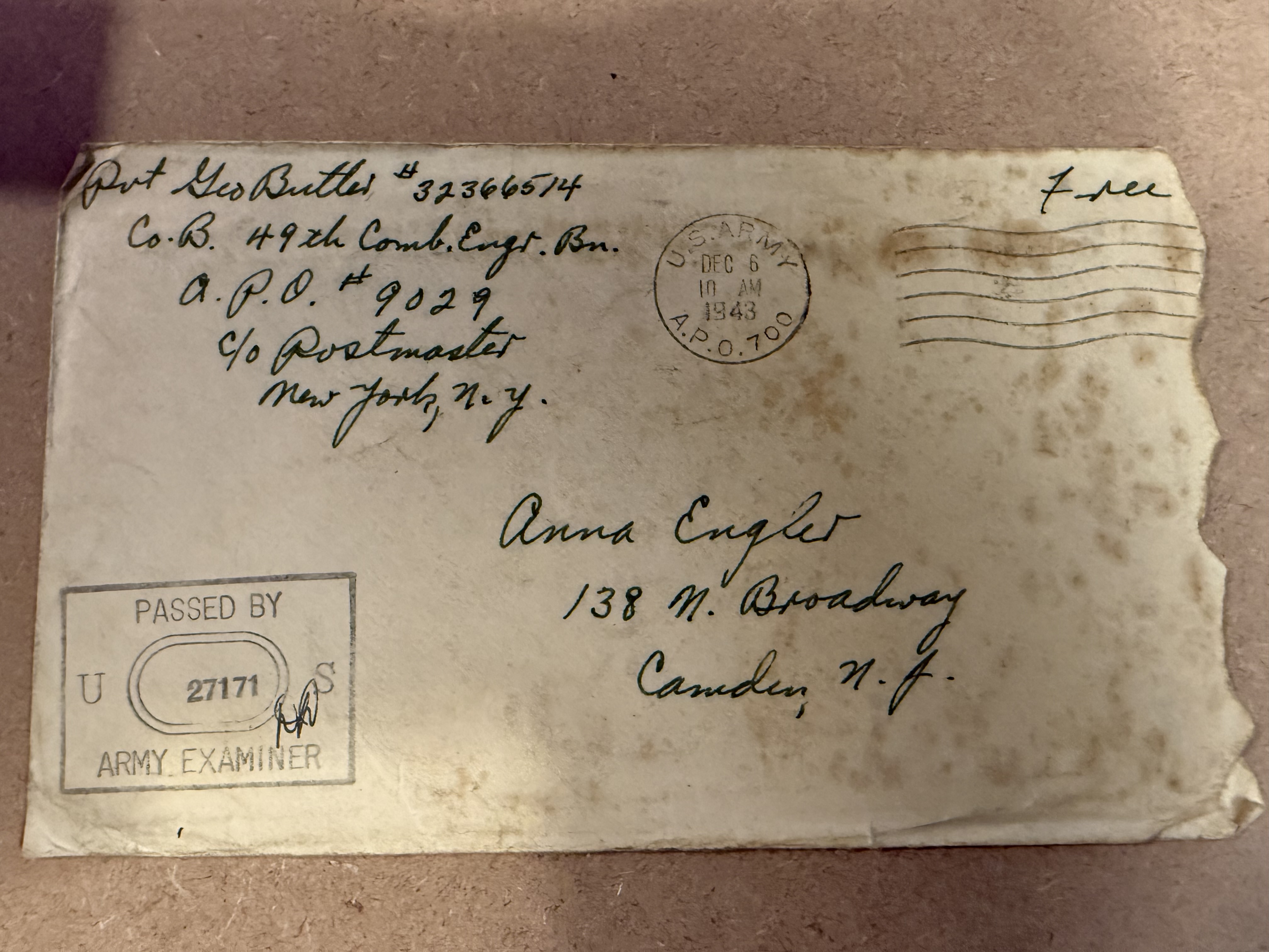 Letter scan