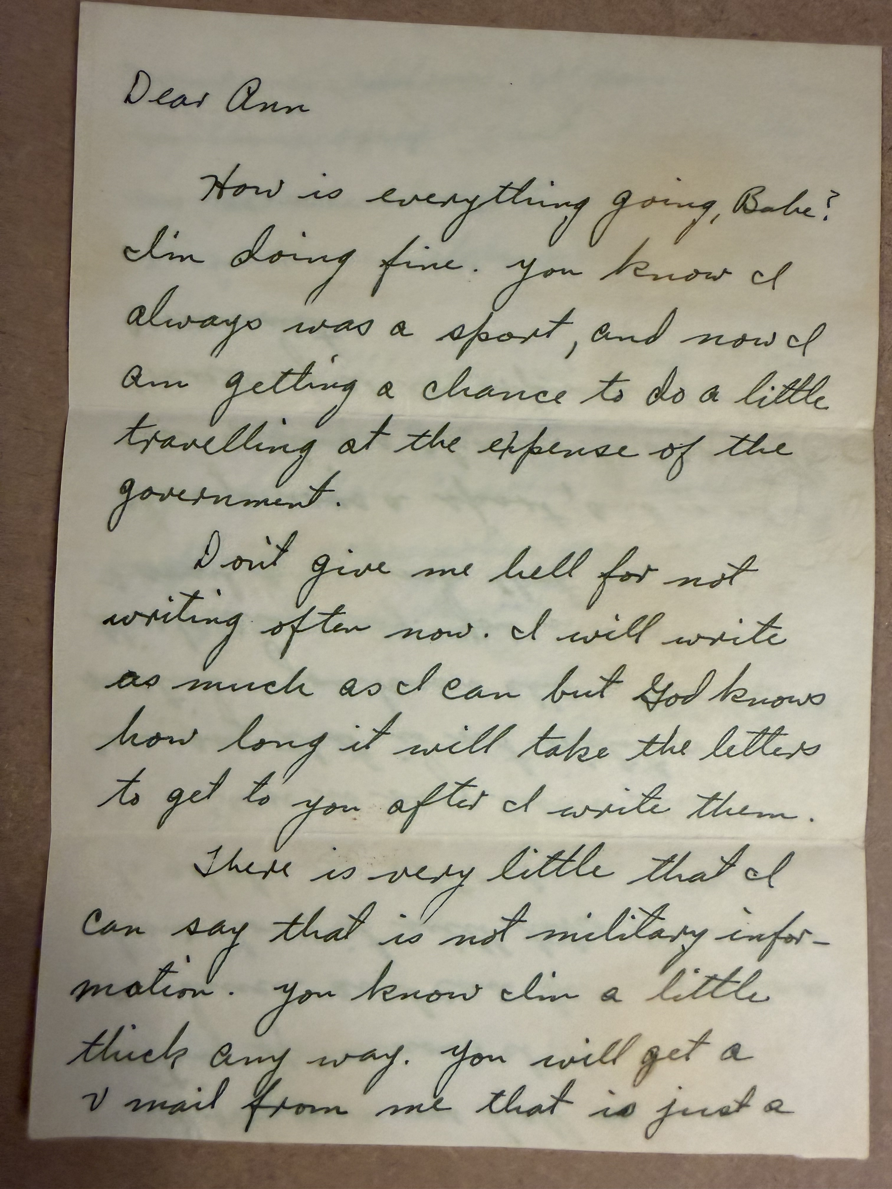 Letter scan