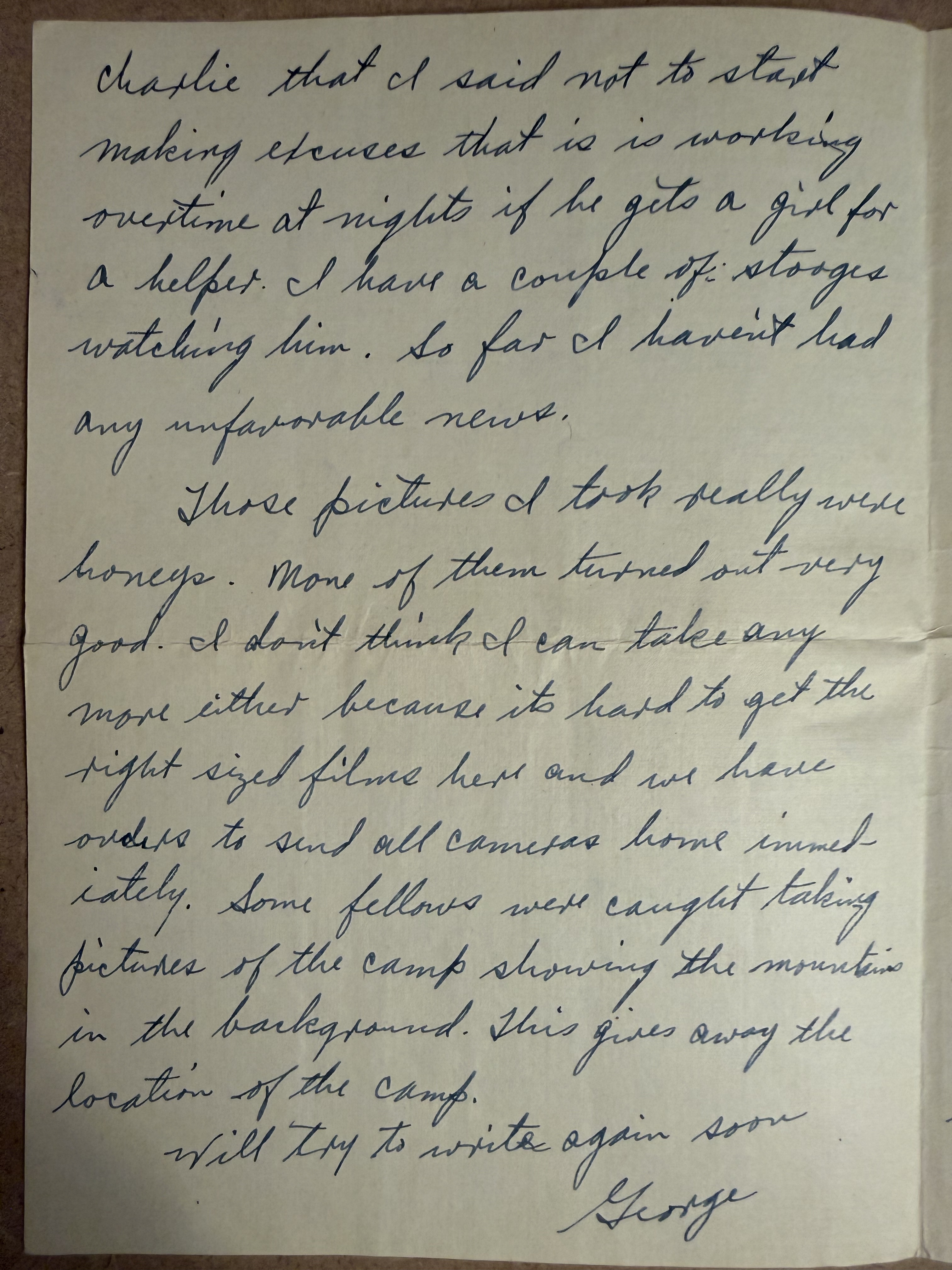 Letter scan
