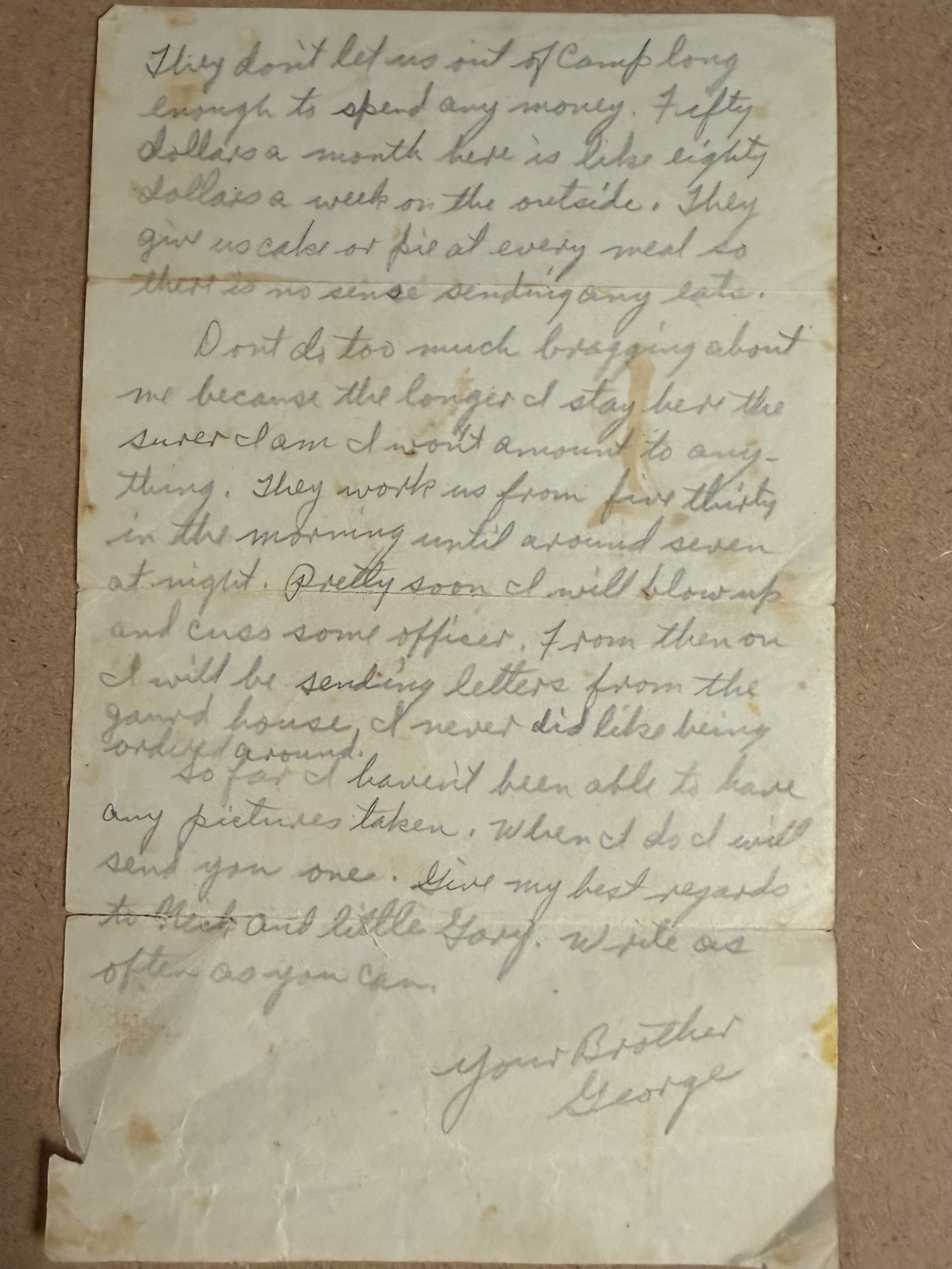 Letter scan