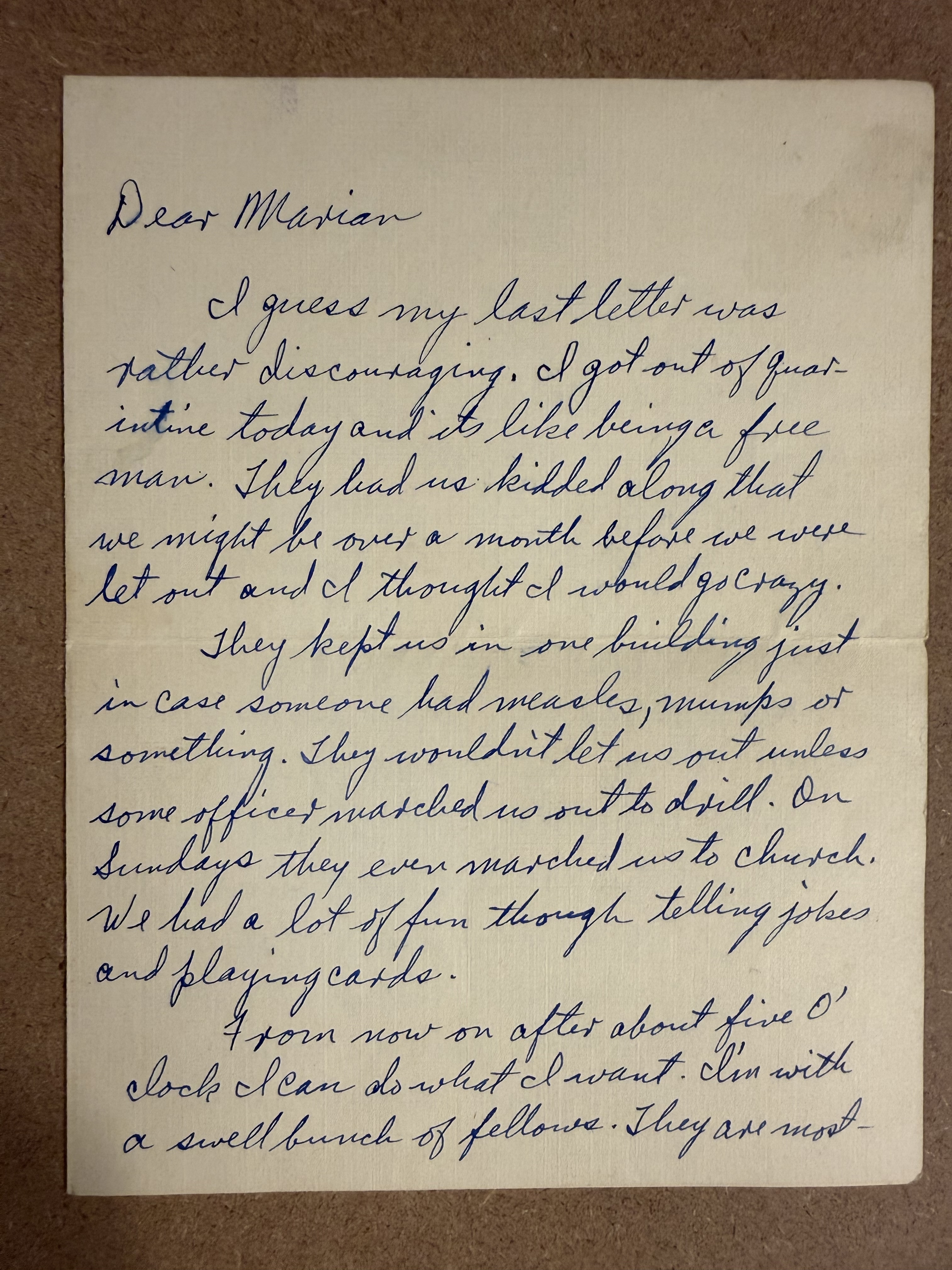 Letter scan