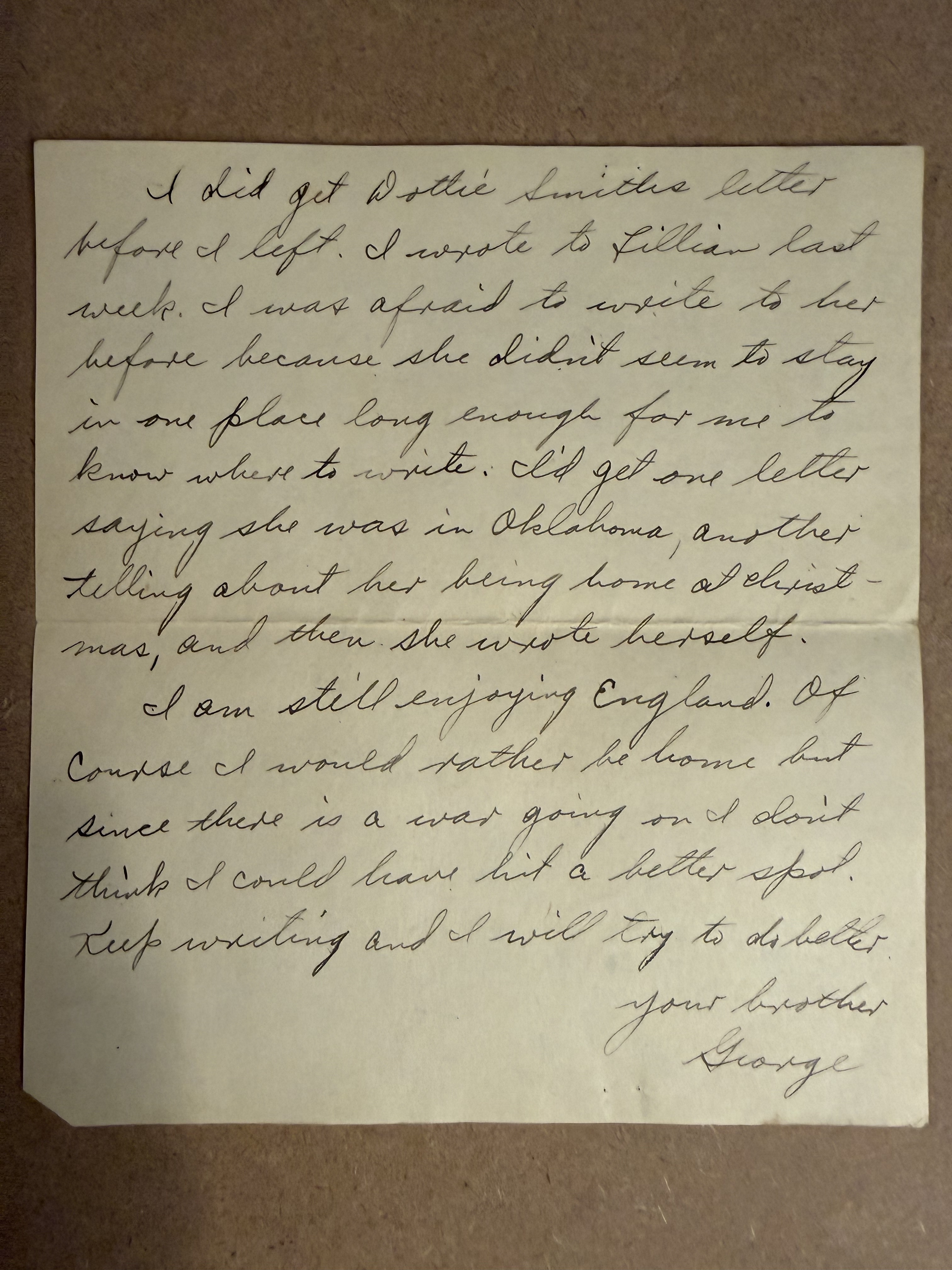 Letter scan
