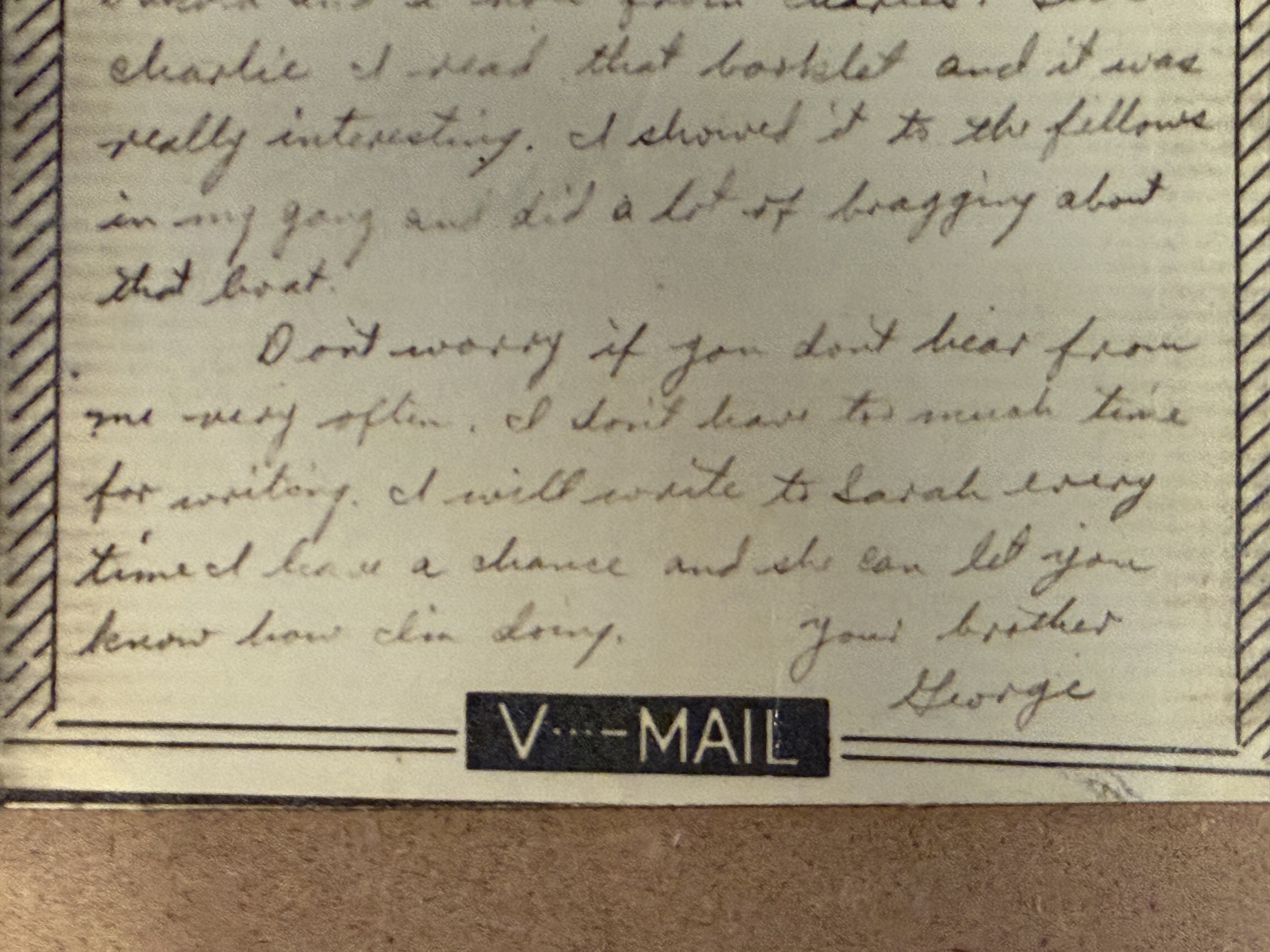Letter scan