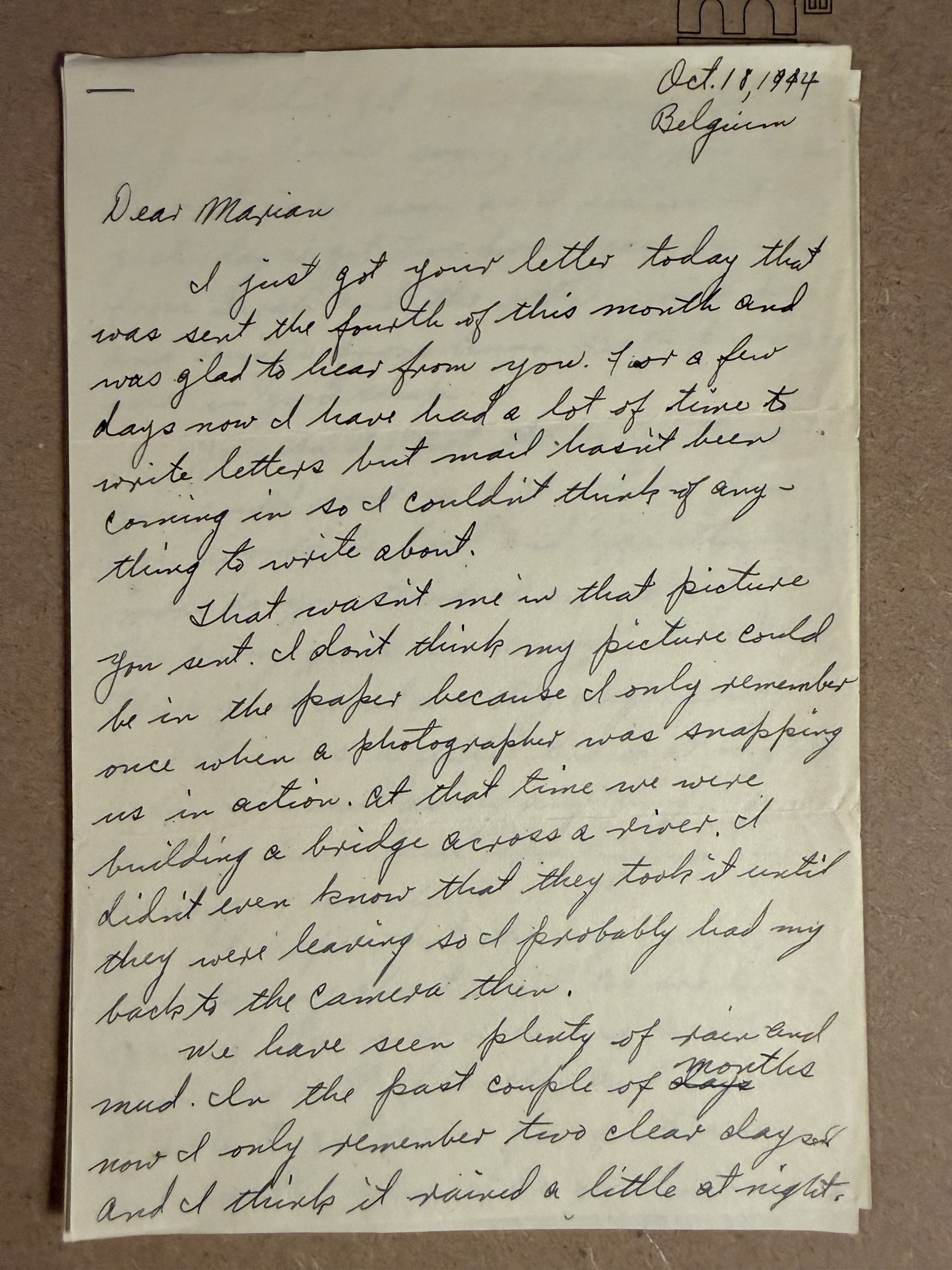 Letter scan