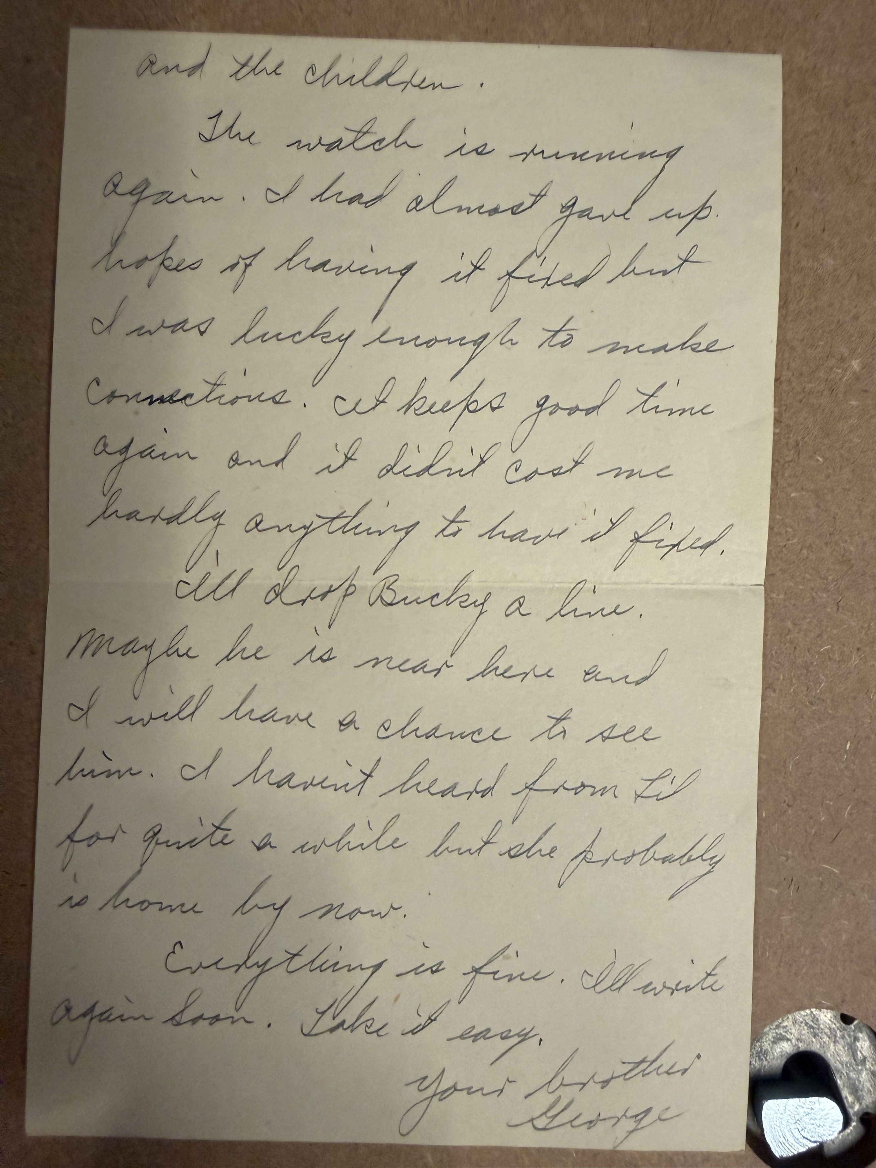Letter scan