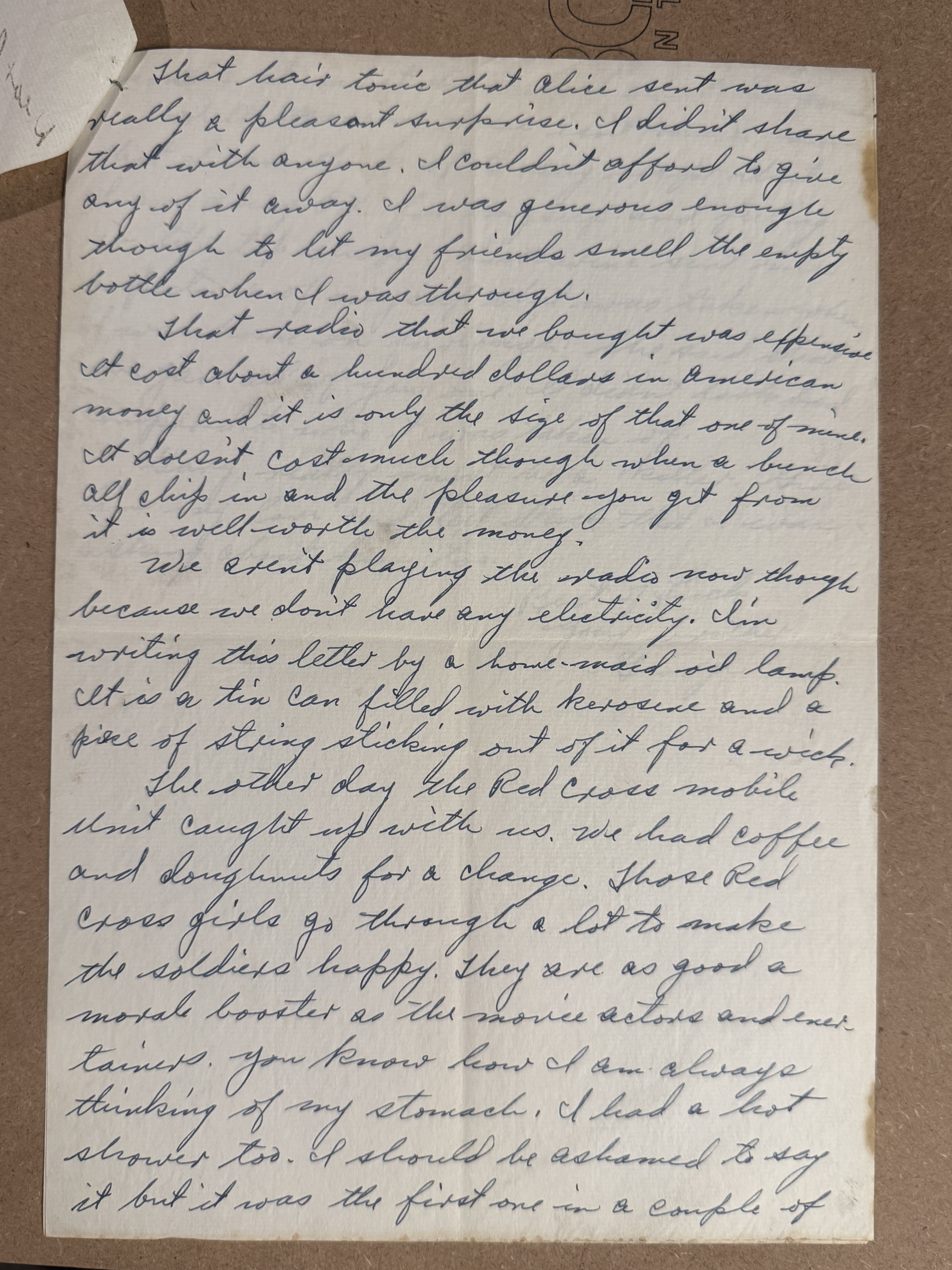 Letter scan