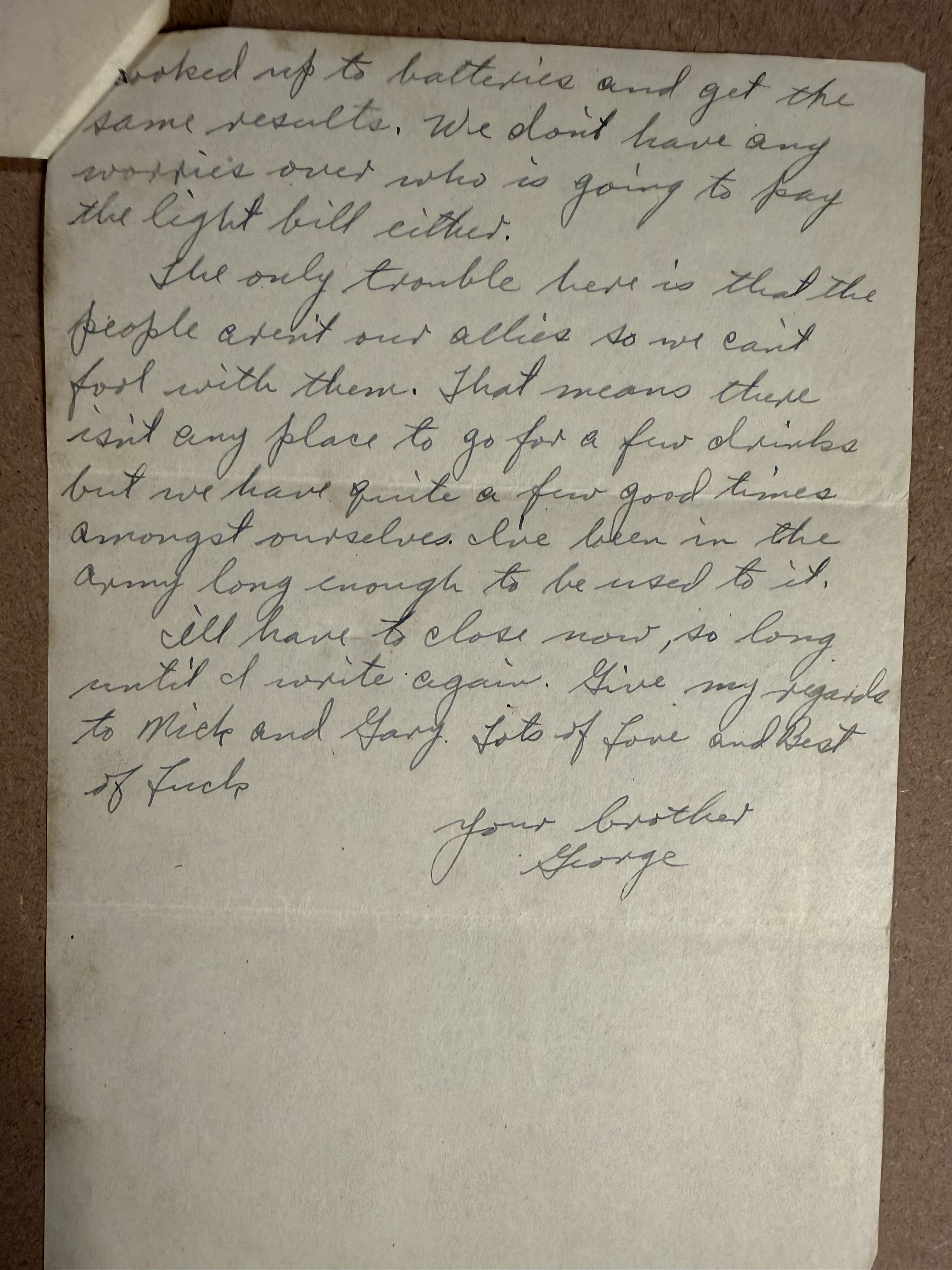Letter scan