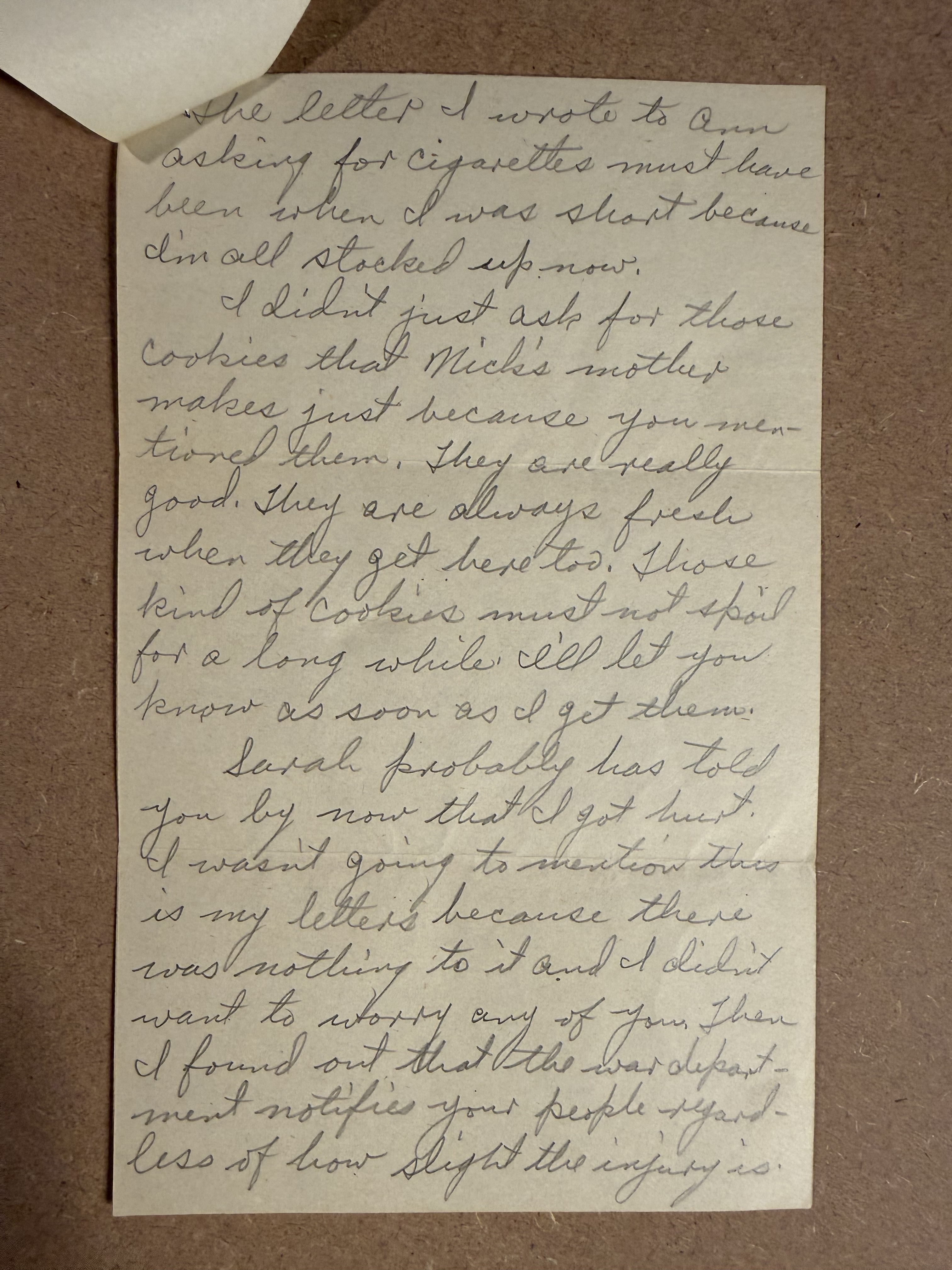Letter scan