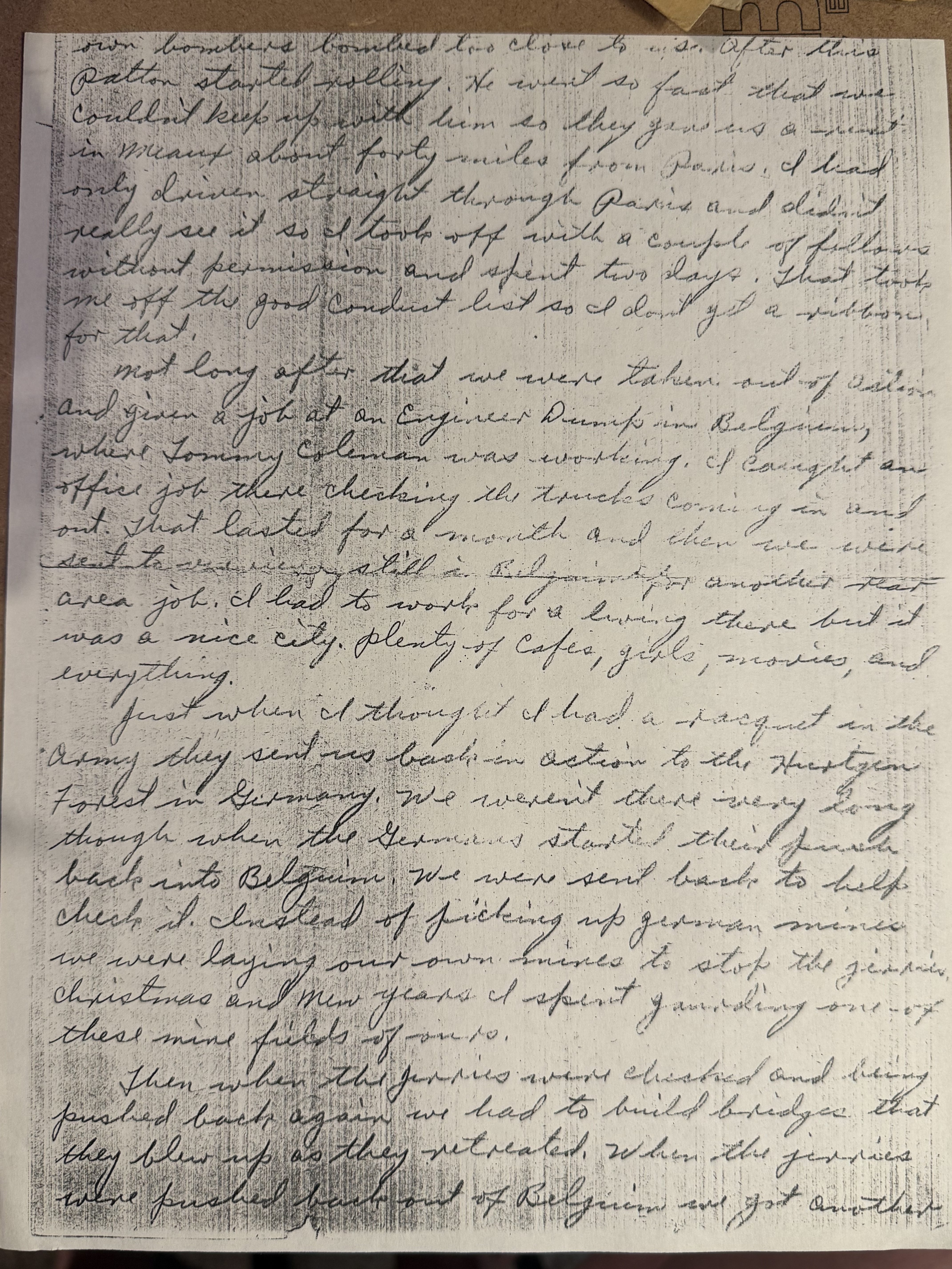 Letter scan