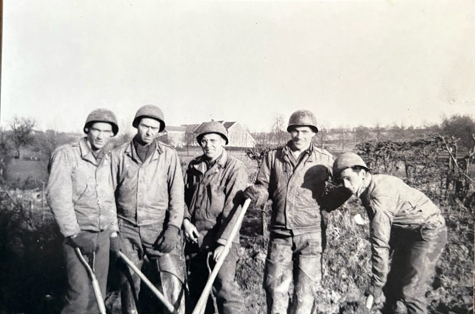 George and his combat-engineer squad